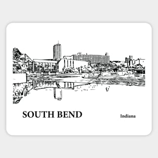 South Bend Indiana Sticker